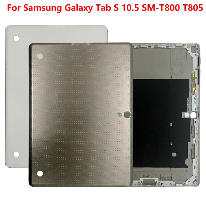 1 Pcs Batterij Back Cover Voor Samsung Galaxy Tab 10.5 S SM-T800 T805 Terug Batterij Cover Achterdeur Behuizing Case vervanging Deel