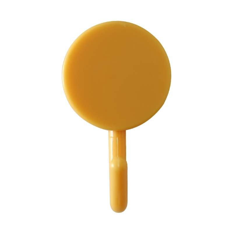 Lävistymätön tarrakoukku vahva liima pyöreä ja sileä ovi roikkuu vaatekoukku koukku säilytysteline vahva kantavuus kitc