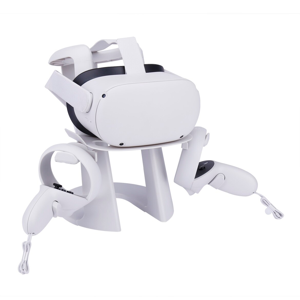 Oculus Quest2 Opbergrek Van Vr Headset Helm Gewijd Display Houder Stand Voor Oculus Quest 2/Rift S / htc Vive Pro: WHITE