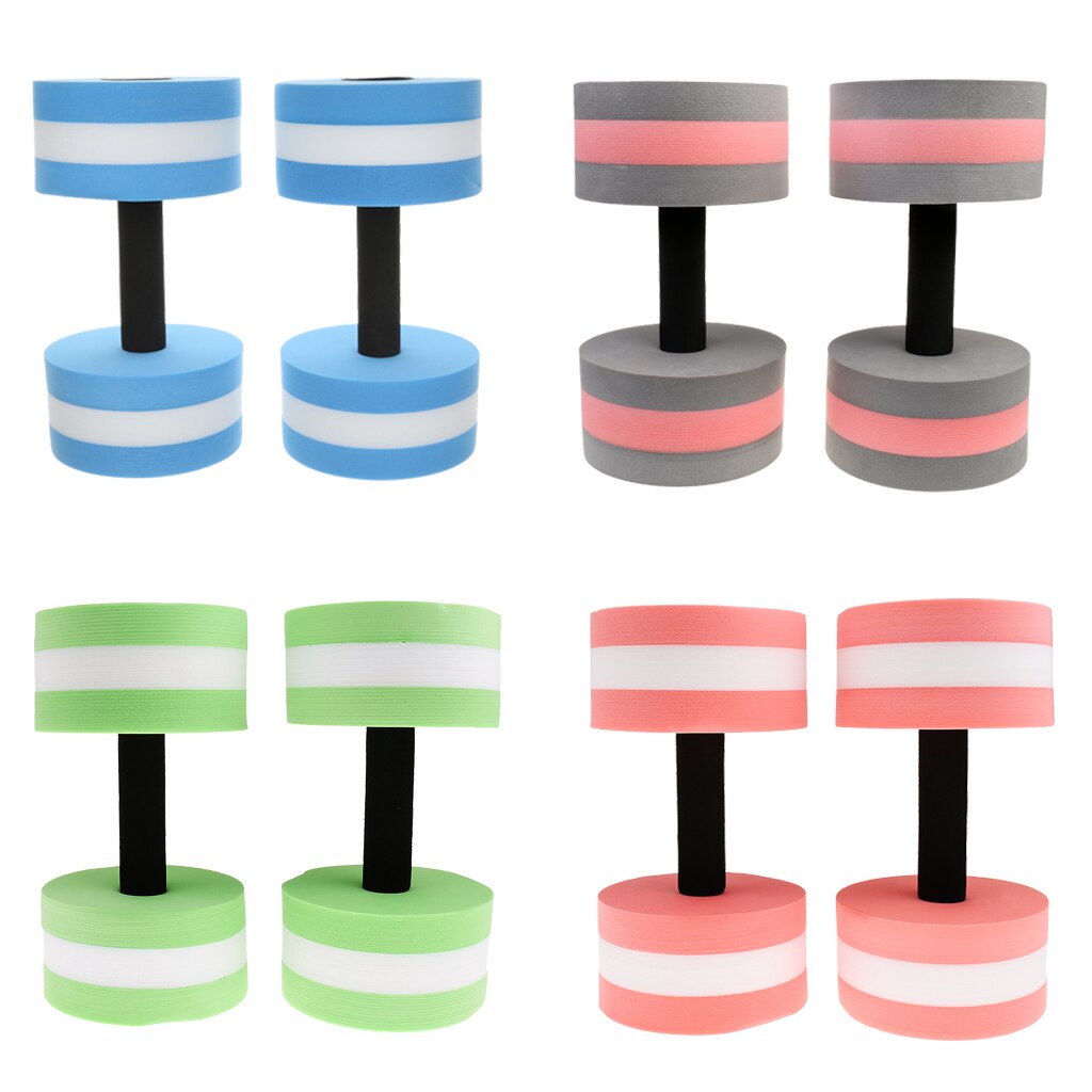 Water Aerobics Dumbbell Foam Aquatic Barbell Fitness Aqua Pool Exercise