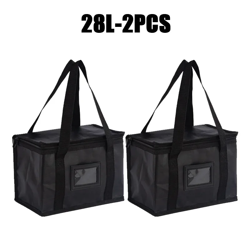 70L Extra Large Travel Lunch Bag Camping Cooler Box Picnic Bag Drink Ice Insulated Cooler Cool Bag Food Drink Storage: Pink