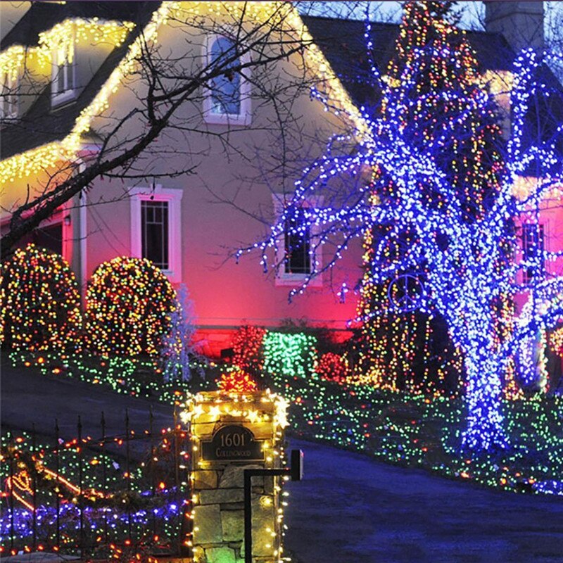 Alltrue 20m 10m 5m 2m waterdichte kerstverlichting led-snoer 5v usb koperdraad fee buiten bruiloft feest kerstdecoratie