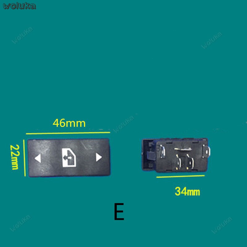 Universal- modifizierte Auto glas heber schalter fenster Geschmack schalter Energie fensterheber schalter hoch und unten Geschmack CD50 Q04: E
