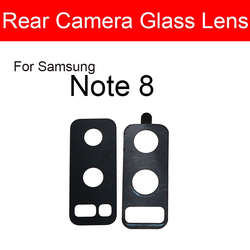 Zurück Kamera Glas Objektiv Für Samsung Galaxis Hinweis 3 4 5 8 9 10 Plus Lite Hinten Kamera Glas Objektiv mit Klebstoff Kleber Ersatz Teil: Hinweis 8