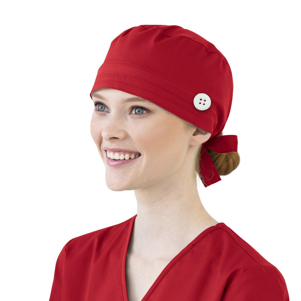 Vrouwen Katoen Yoga Bandage Verstelbare Cap Zweetband Bouffant Hoed Mannen Gorros Quirofano Mujer Verpleegkundige Uniform Hoed Accessoires #3