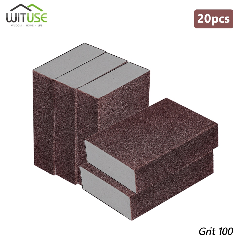 20 piezas nueva esponja de melamina cocina nano esmeril esponja limpiadora mágica olla excepto esponja de limpieza de óxido para el baño de la cocina