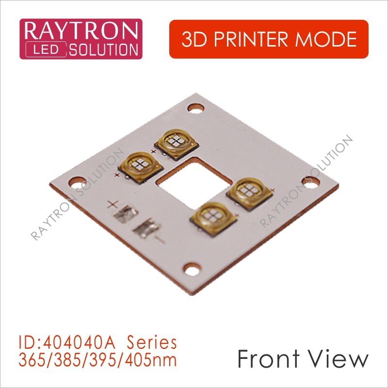 3d skrivare 405nm lim harts valfri kubisk foton och foton noll serie ersättning ultraviolett uv led härdningsmodul