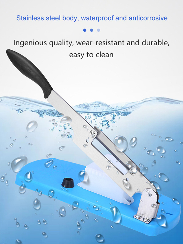 Household Table Slicer Manual Meat Slicer Frozen Lamp Cutting Machine Beef Herb Mutton Rolls Cutter Meat Slicer Nougat Slicer