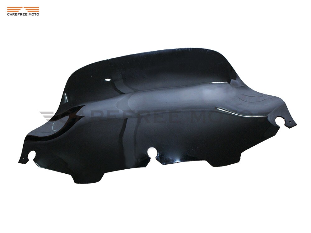 Zwart 6 "Motorfiets Voorruit Tas Zadel 3 Pouch Pocket Case Voor Harley Davidson Touring 1996