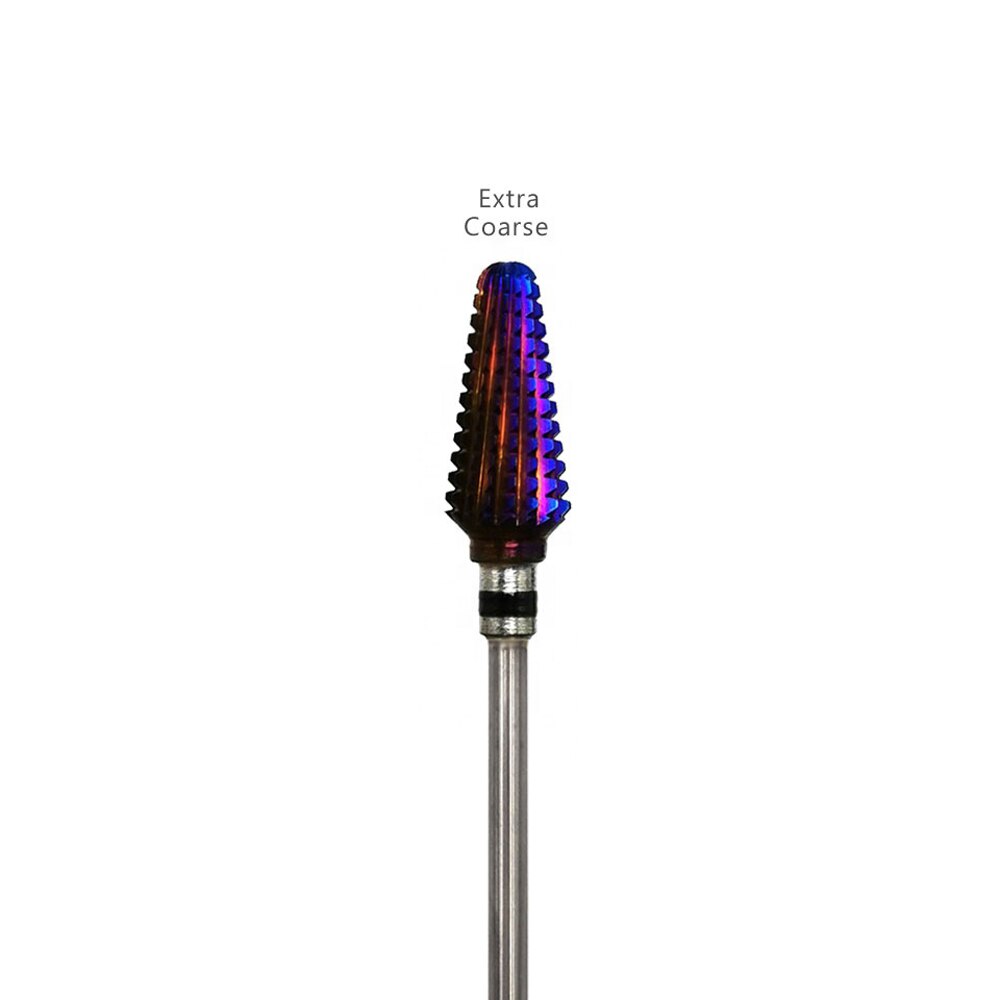 Tornado-brocas de carburo de tungsteno para manicura, 6 tipos de brocas para pulidora eléctrica: XC