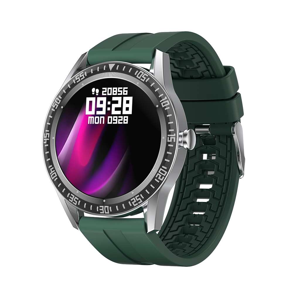 [bluetooth-anruf] bakeey  n70 smartwatch mit mehreren zifferblättern, herzfrequenz- und blutdruckmessung, bluetooth-smartwatch für männer und frauen