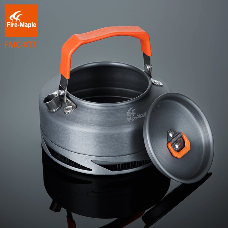 Fire Maple Outdoor Camping Pinic Warmtewisselaar Ketel Koffie Thee Pot 0.7L Met Warmte Proof Handvat Thee Filter FMC-XT1