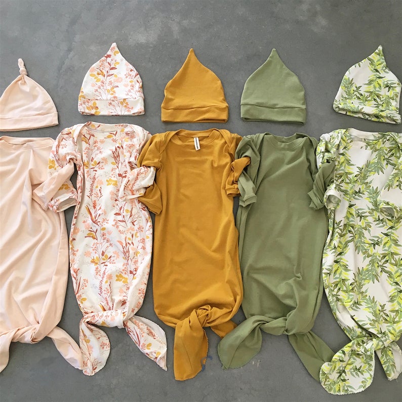 2Pcs/Set Infant Baby Girls Sleepbags Outfits Summer Long Sleeve Solid One Piece Blankets