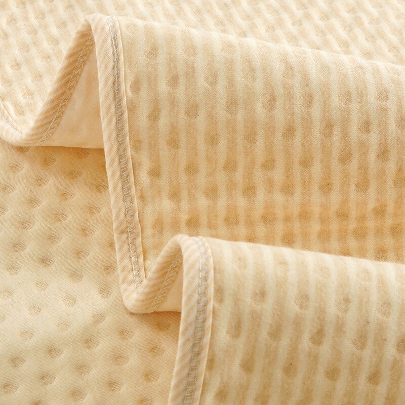 Puslemåtte 3 størrelser baby vandtæt urinpude bomuld vaskbar vandtæt lagen pude baby ble puslepude