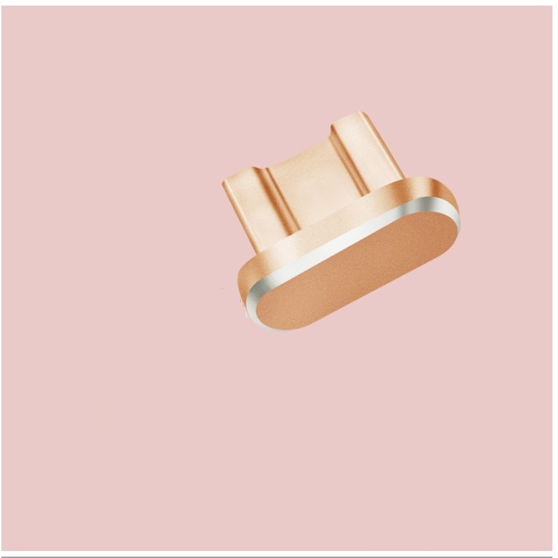Puerto de carga Micro USB, enchufe antipolvo para teléfono móvil Android, puerto de carga de Metal colorido para Xiaomi, Huawei, Samsung, teléfono android