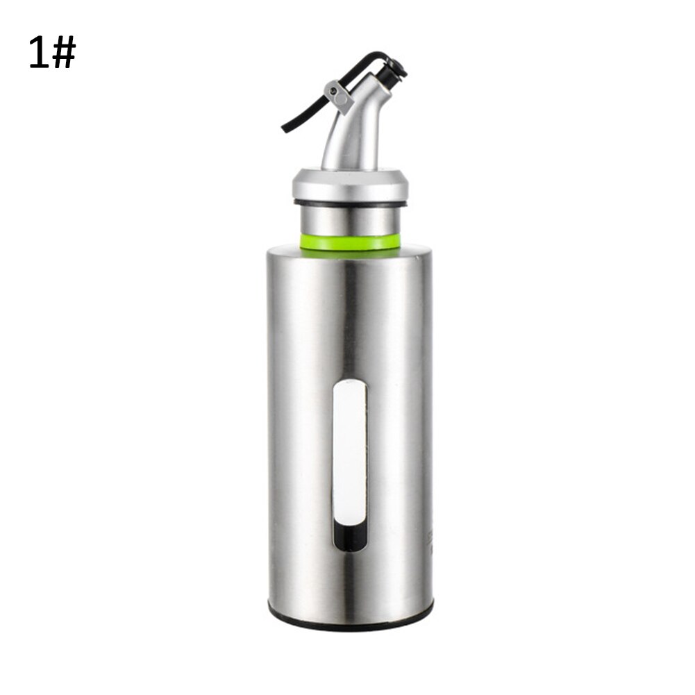 Juego de botellas dispensadoras de aceite, salsa, vinagre, contenedor de almacenamiento, cocina, hogar: S