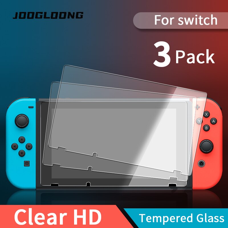 Hd Gehard Glas Voor Nintend Schakelaar Screen Protector Voor Nintendos Schakelaar Volledige Cover Ns Glas Beschermende Film Glazen Accessoires