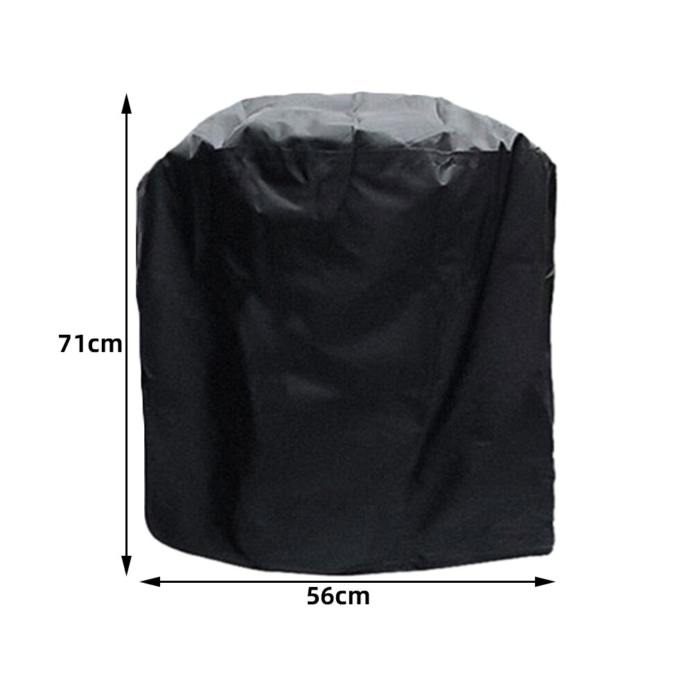 Grilltrekk Vanntett Grill Cover - Kraftig, UV-beskyttelse, Støv- og Regnbeskyttelse for Weber Rund & Firkantet