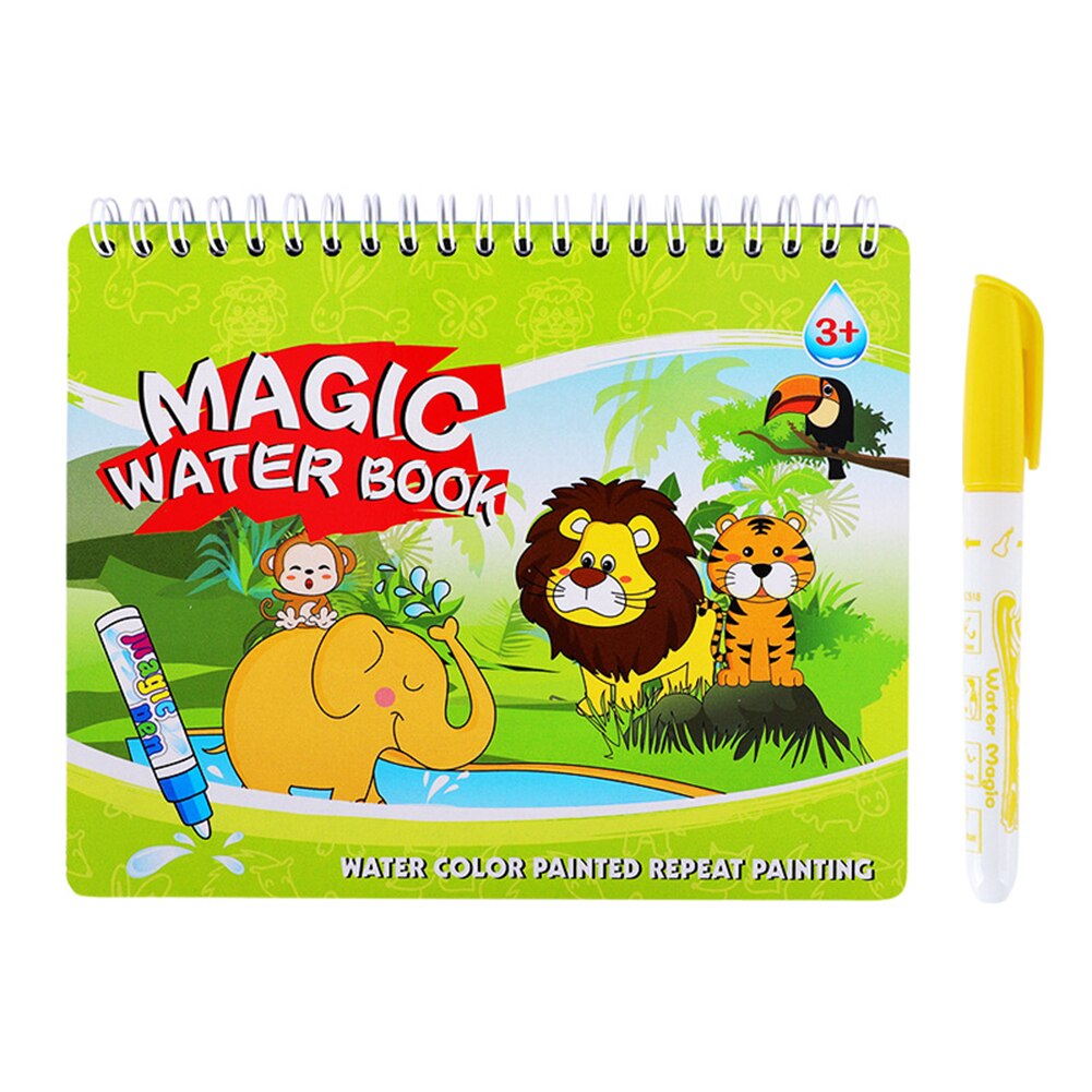 Water Tekening 26 Engels Leren Kaart Magie Met 2 Pen Brief Kaart Schilderen Board Educatief Speelgoed Voor Kinderen: animal world