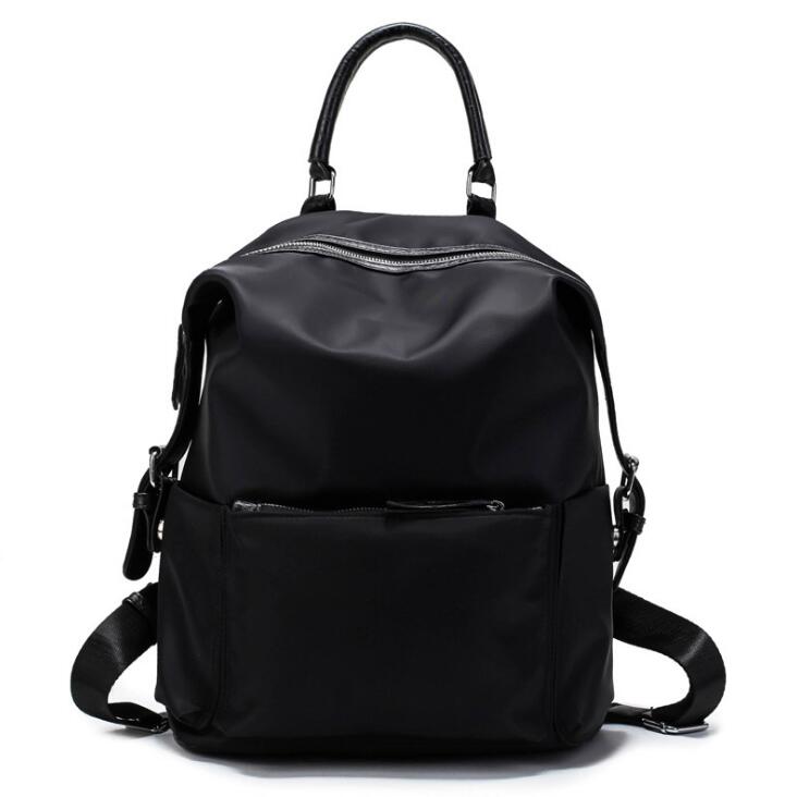 Grote Capaciteit Reizen Rugzakken Vrouwen Multifunctionele Oxford Doek Water-Proof Tassen School Rugzak Zwart Groen ZJB34