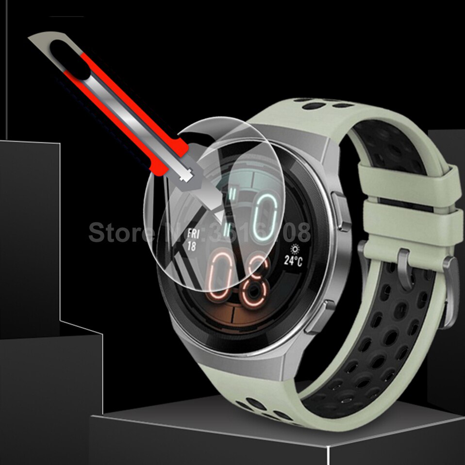 Voor Huawei Horloge Gt 2e Gehard Glas Screen Protector Film Voor Huawei Horloge Gt 2e 46Mm Gt2e Sport Smart horloge Beschermende Film