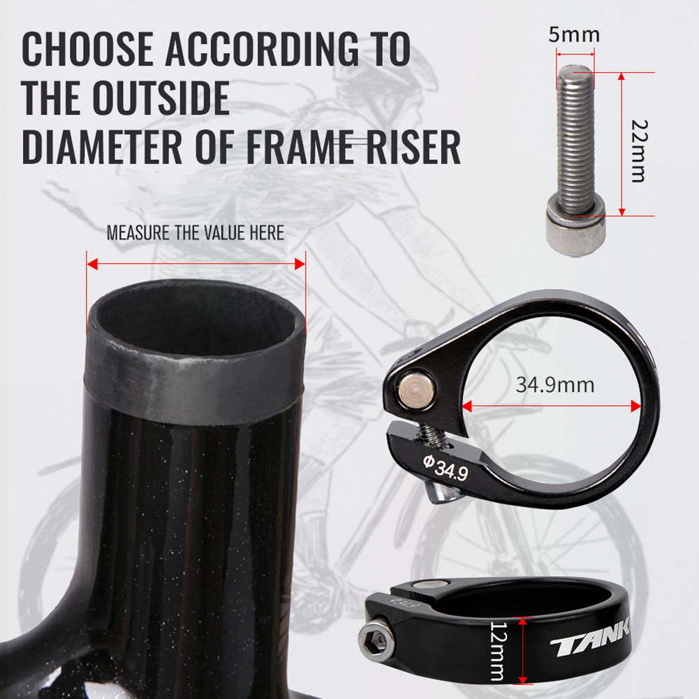 31.8/34.9Mm Mtb Racefiets Lock Zadelpenklem Fietszadel Zadelbuisklem Clip Ring Universele Fietsen deel