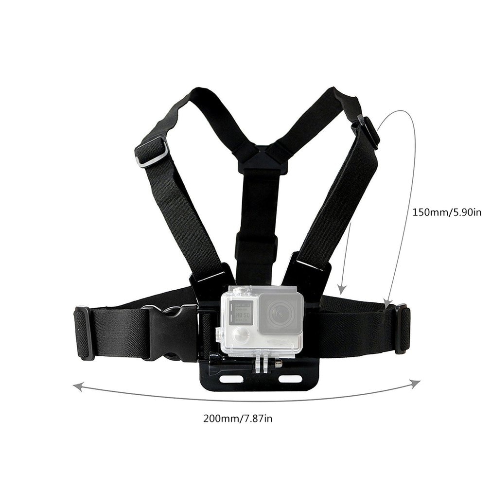 Borst Strap Mount Riem Voor Gopro Hero 7/6/5 4K Action Camera Borst Mount Harness Voor Gopro Sjcam SJ4000 Sport Cam Fix