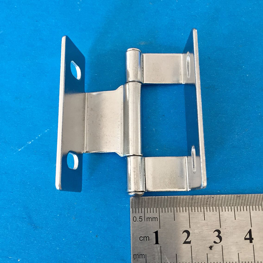 Concealed Door Hinges Bisagras Heavy Duty Invisible Hidden Hinges 2 Inch,Folding Hinge for Kitchen Cabinet Door Wooden Door 경첩