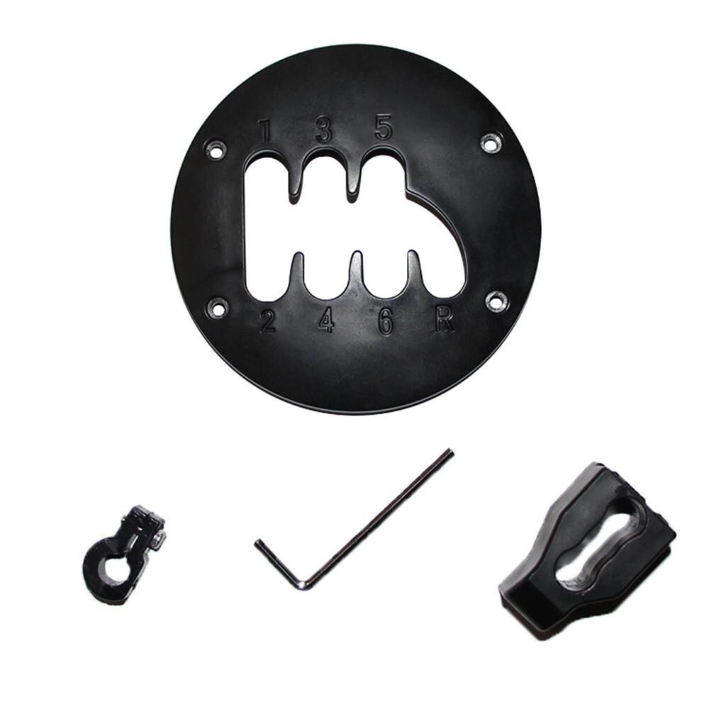 Modified Damping Shifter For Thrustmaster TH8A Gear Accessories Short Throw/Short Shifter Mid Plate 6-Speed Cover Upgrade Kit: cover and damping