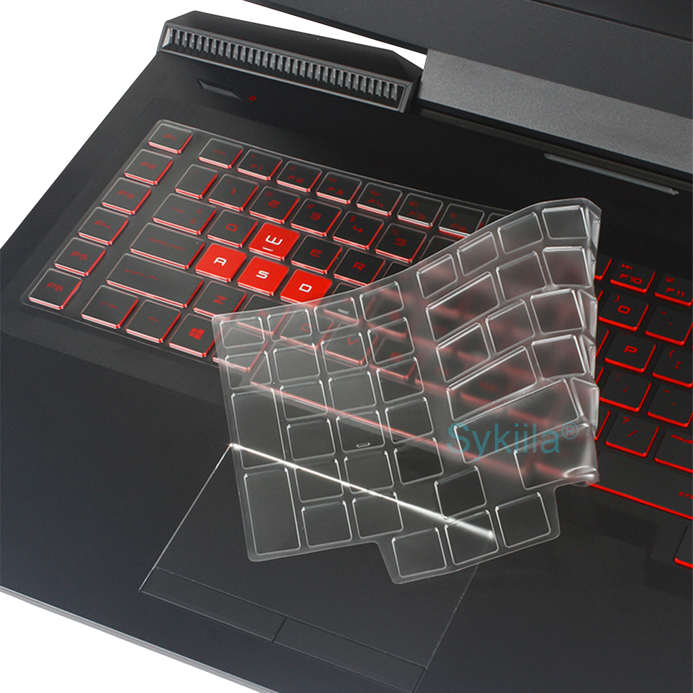 Funda de teclado para HP Omen 17 17t 17z 17-w 17-an 17-ck 7 Plus 6 5 4 3 2 funda protectora de silicona para juegos accesorios para portátiles