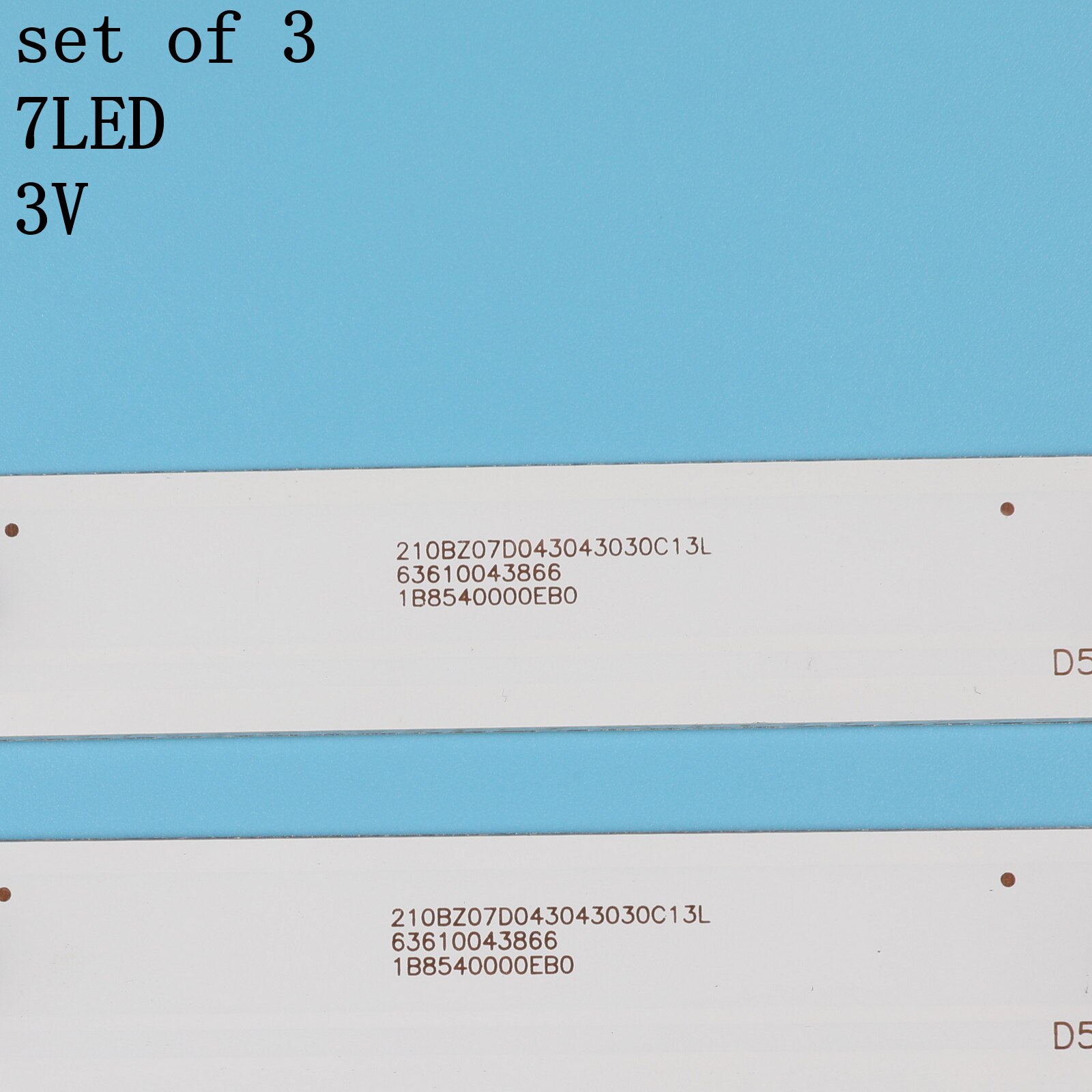 620mm led bakgrunnsbelysningslist 7 lampe for lb -pf3030- gjd 2 p 53153 x 7 ahv 2-d 32 pht 4101/60 kdl -32 r 330d 32 phs 5301 tpt 315 b 5- whbn 0. k
