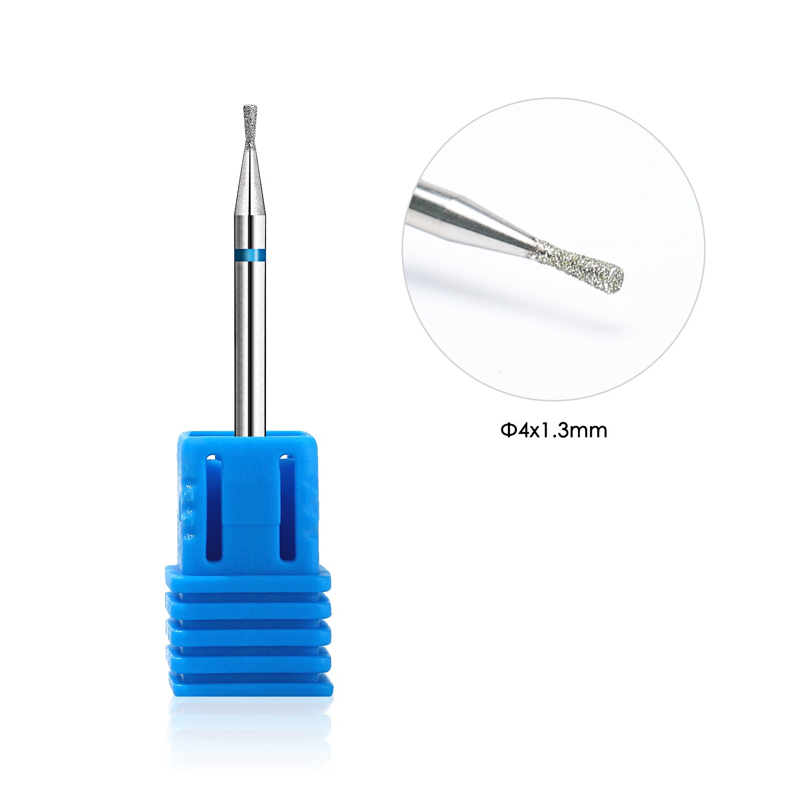 BNG Cone Diamond Nail Drill Bit Rotary Electric Manicure Drills Milling Cutters Bits for Cuticle Remove Tools Accessories: N01404D-M