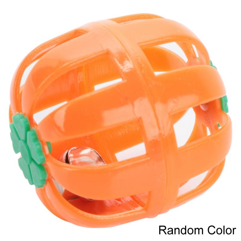 1 Stuk Kat Speelgoed Holle Plastic Kat Chase Bal Speelgoed Kitten Play Bal Met Bel Grappige Huisdier Chase Training ballen Katten Supplies: Default Title