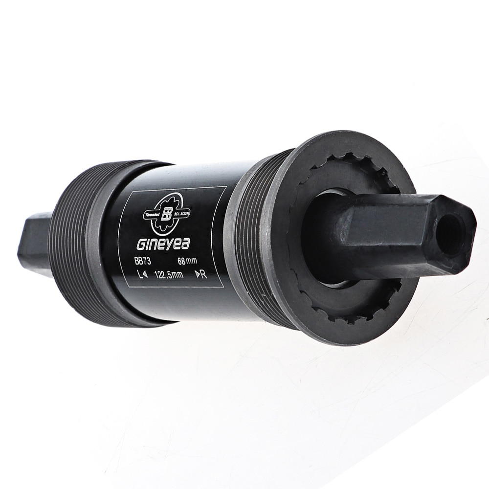 Gineyea Bike Bottom Bracket 116 118 120 122.5 127.5 mm Crank Axis Quare Hole MTB Bicycle Parts BB FOR Square Tapered Spindle C