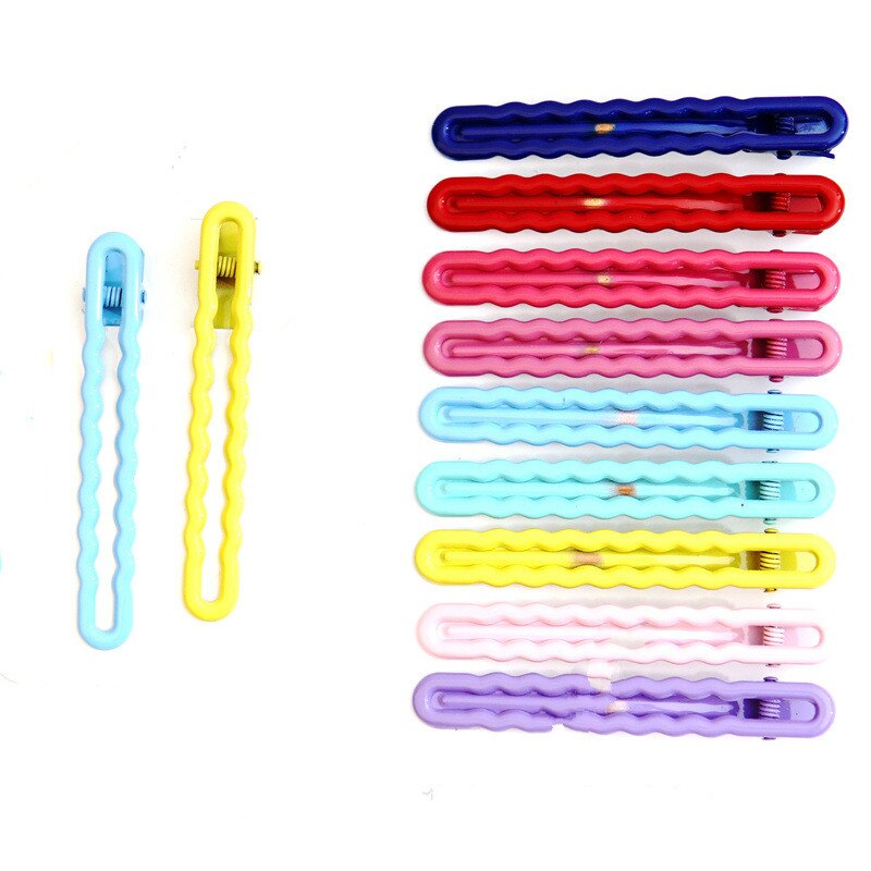 1 paar paarse haarspeldjes schattige prinsessenstijl kinderen glanzende textuur haarspeldjes baby zijclip meisjes accessoire