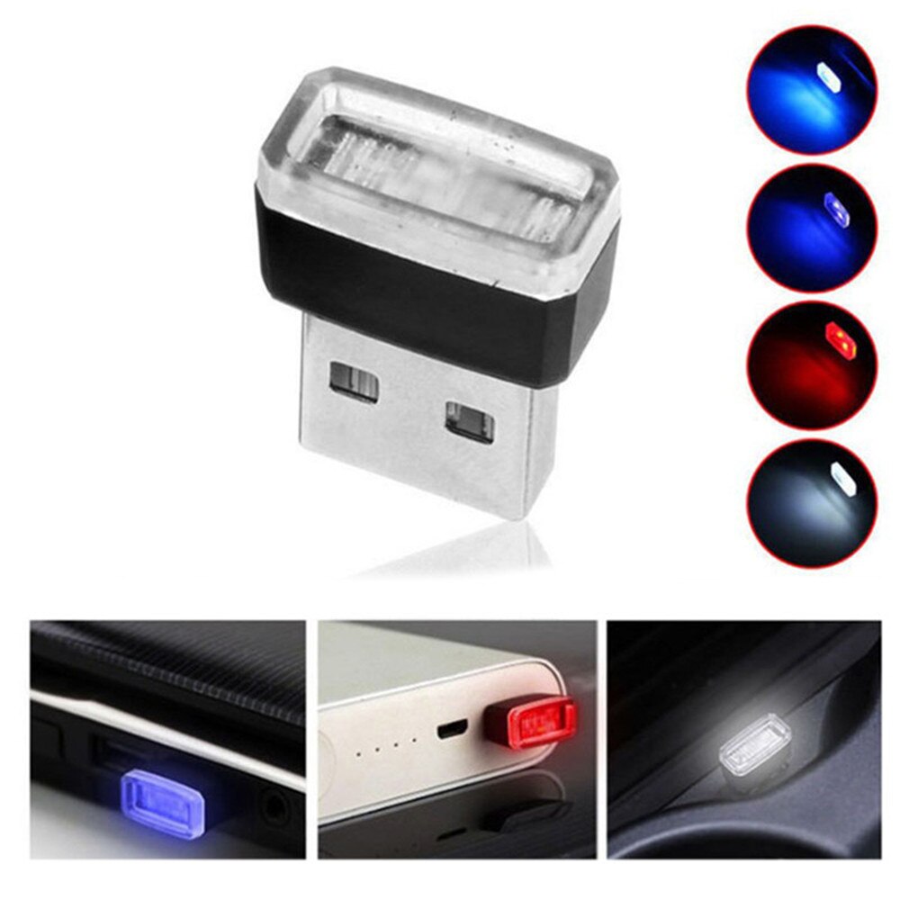 1 stk mini led bil lys usb atmosfære lys til chevrolet bolt wtcc sequel travers tahoe equinox impala