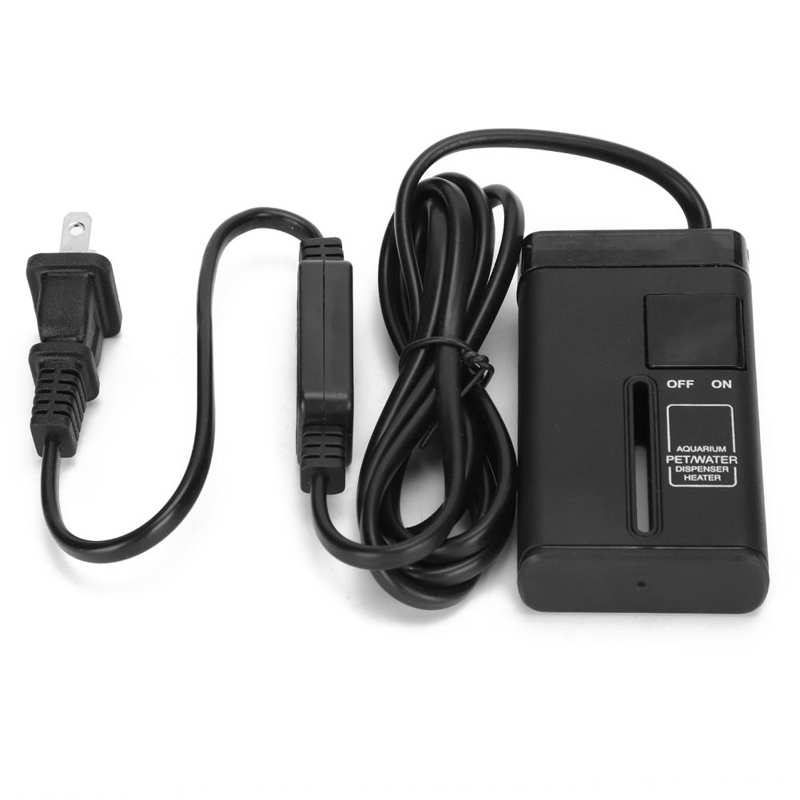 Pet Brooder Supplies Lamp Set Mini Aquarium Heater Automatic Fish Tank Thermostat Anti‑Explosion Heater US Plug 110V: Style4