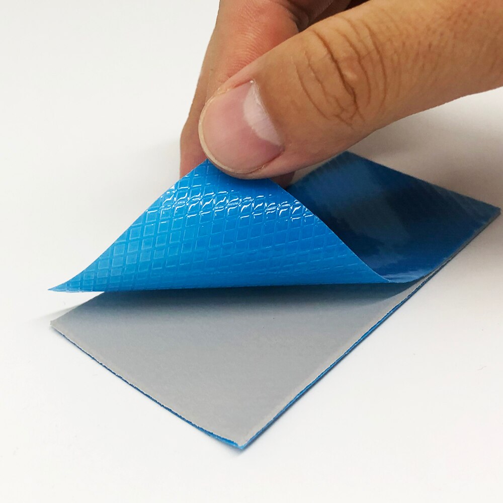 Computer GPU CPU Heatsink Cooling Conductive Silicone Thermal Pad 3Pcs 100mm*50mm Thickness 0.3/0.5/1mm conductivity 6/10W/M-K