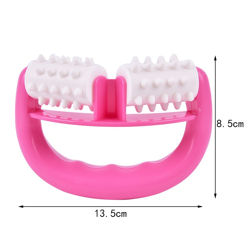 D-type roller vetcontrole roller massager cellulitis benen buik nek billen snel anti-cellulitis facelift gereedschap