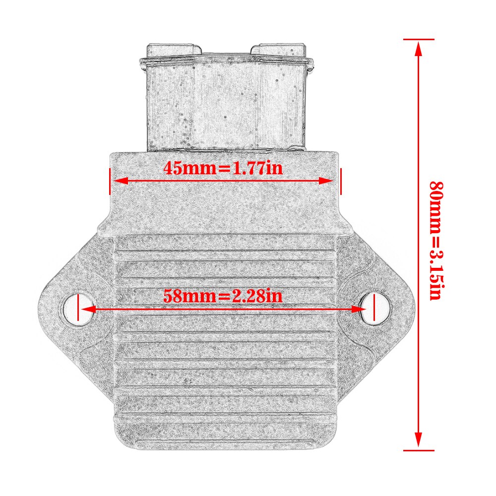 Motorcycle Regulator Rectifier for Honda CB 400 CB400 SF VTEC CB500 CB600 Hornet 600 CBR250 MC17 MC19 MC22 CBR400 NC23 NC29