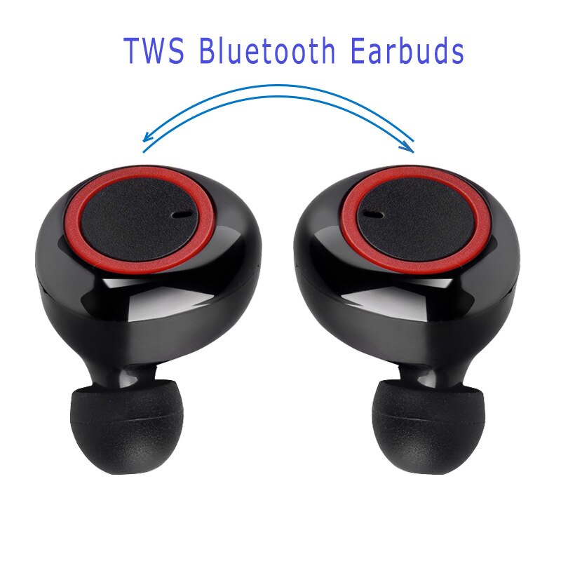 Oordopjes Tws Oortelefoon Bluetooth 5.0 Draadloze In-Ear Knop Controle Hoofdtelefoon Stereo Gaming Hoofdtelefoon Voor Iphone Samsung