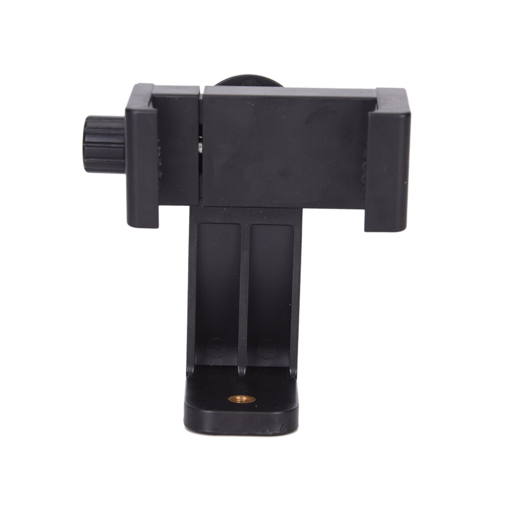 Trépied et monopode, support universel pour smartphone avec tête à vis de 1/4 pouces, Clip de montage rotatif à 360 degrés, noir