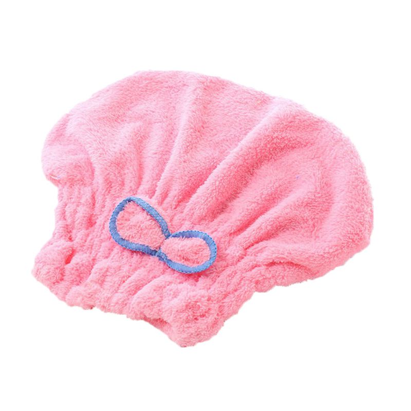 1 stk mikrofiber efter brusebad hår tørring wrap kvinders piger damehåndklæde hurtig tør hår hat kasket turban hoved wrap badeværktøj: A2