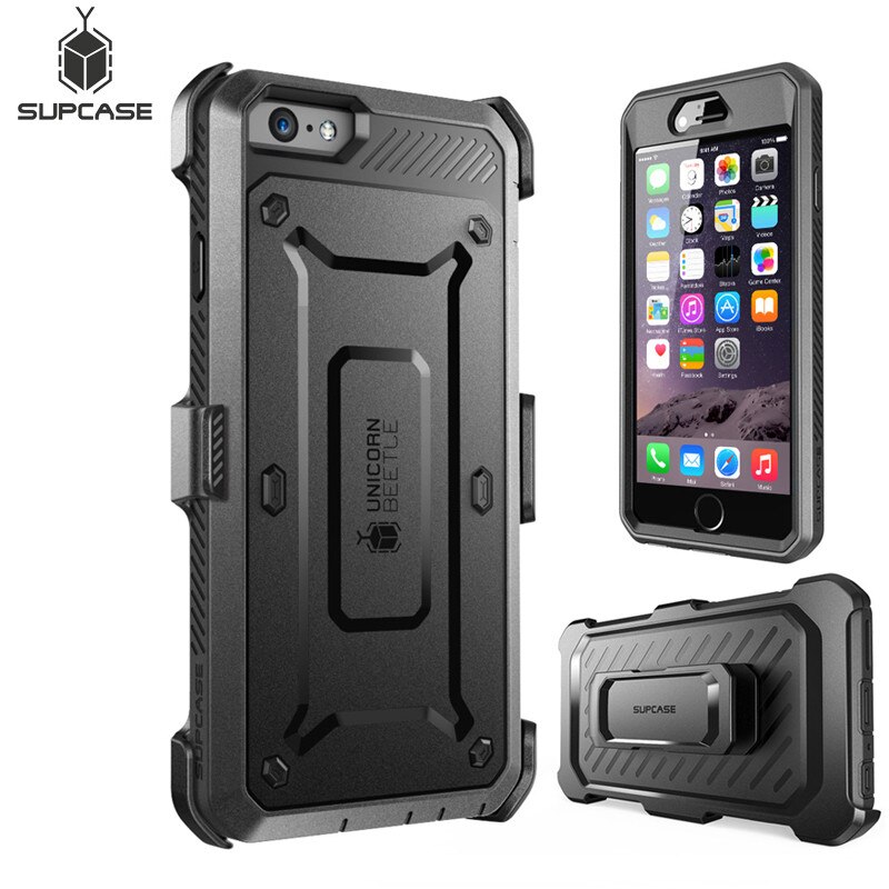 SUPCASE Für iphone 6 Plus Fall UB Pro Full-Körper Robuste Holster Clip Abdeckung mit Gebaut-in Bildschirm protector Für iPhone 6s Plus Fall