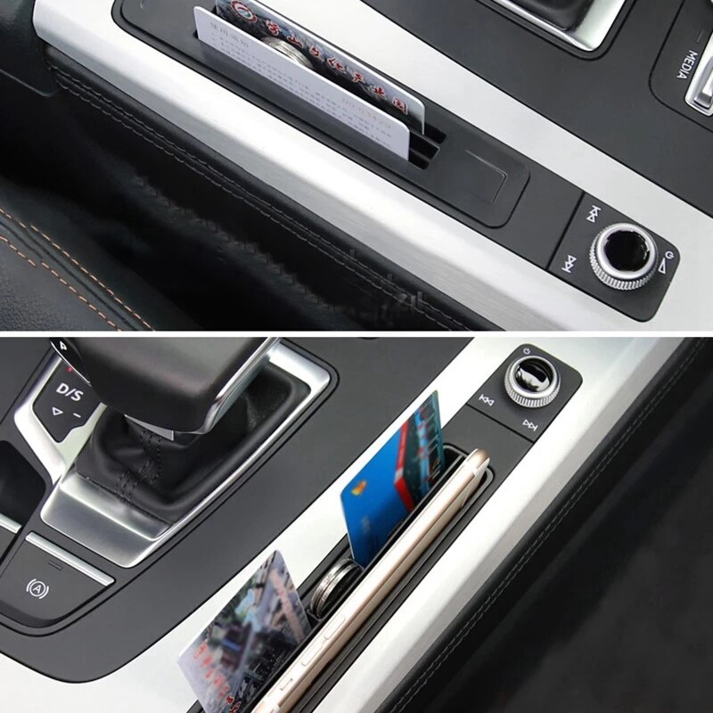 Car Central Gear Buckle Box Storage Box Stowing Tidying for Q5