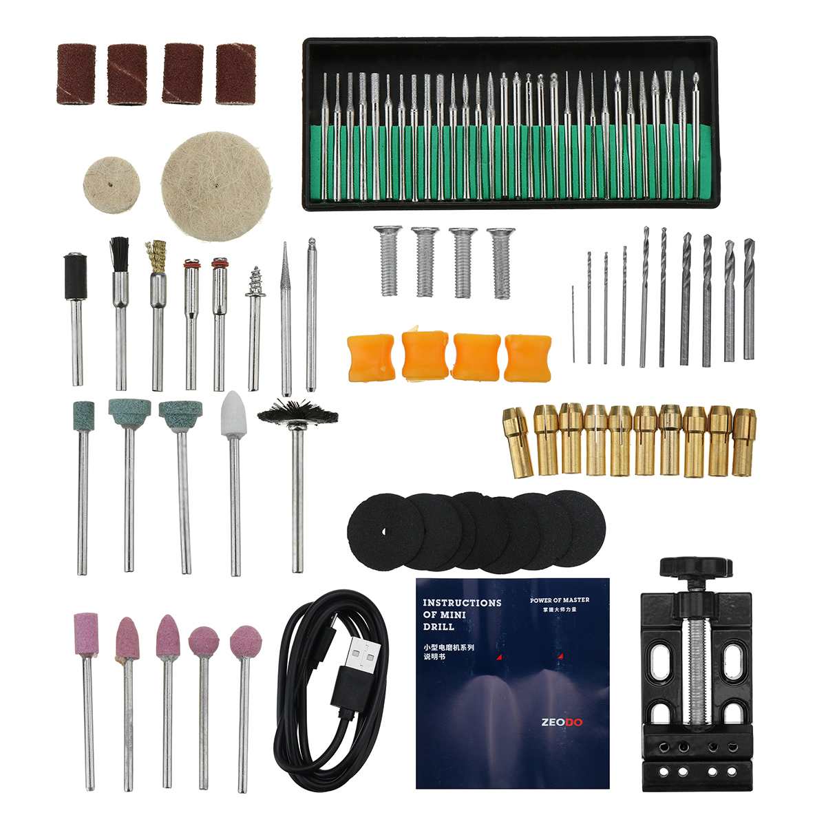 18V Engraving Pen Cordless Grinder Mini Drill Rotary tool With Grinding Accessories Set Multifunction Mini Engraving Pen