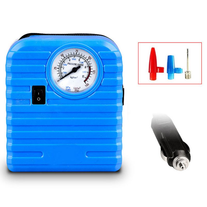 12V Portable Mini Emergency Auto Tyre Inflatable Pump High Pressure Tire Inflator Air Compressor