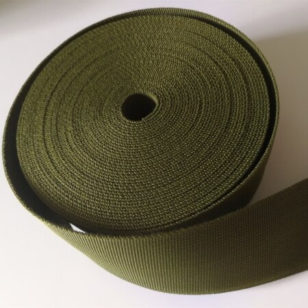 5Cm Breedte 5 Meters/partij 900D Pp Singels Voor Tassen Gevlochten Bandjes Rugzak Riem: army green