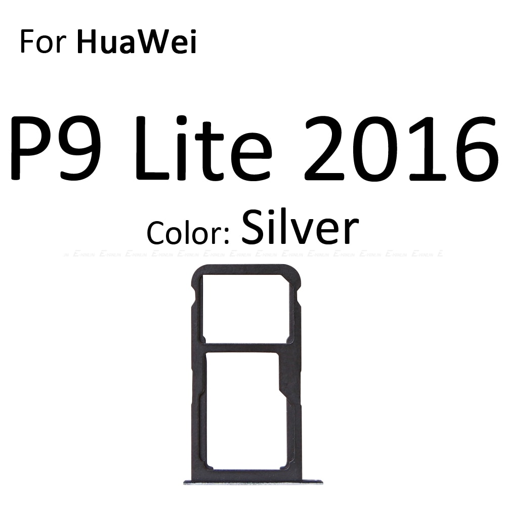 Sim Card Socket Slot Tray Reader Holder Connector Micro SD Adapter Container For For HuaWei P9 P8 Lite