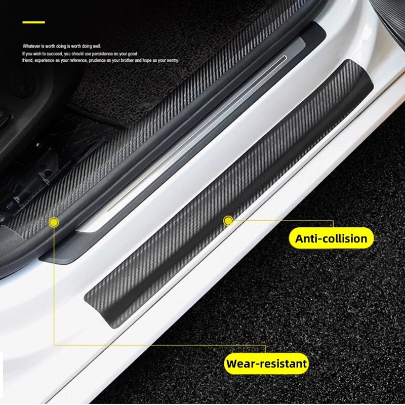 3d karbonfiber vinyl bil pakke inn ark rull film vanntett diy lim inn beskytter klistremerke bil styling tilbehør selvklebende teip